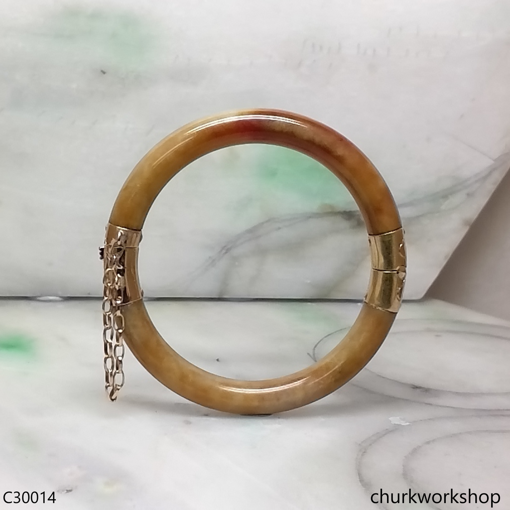 red jadeite bangle