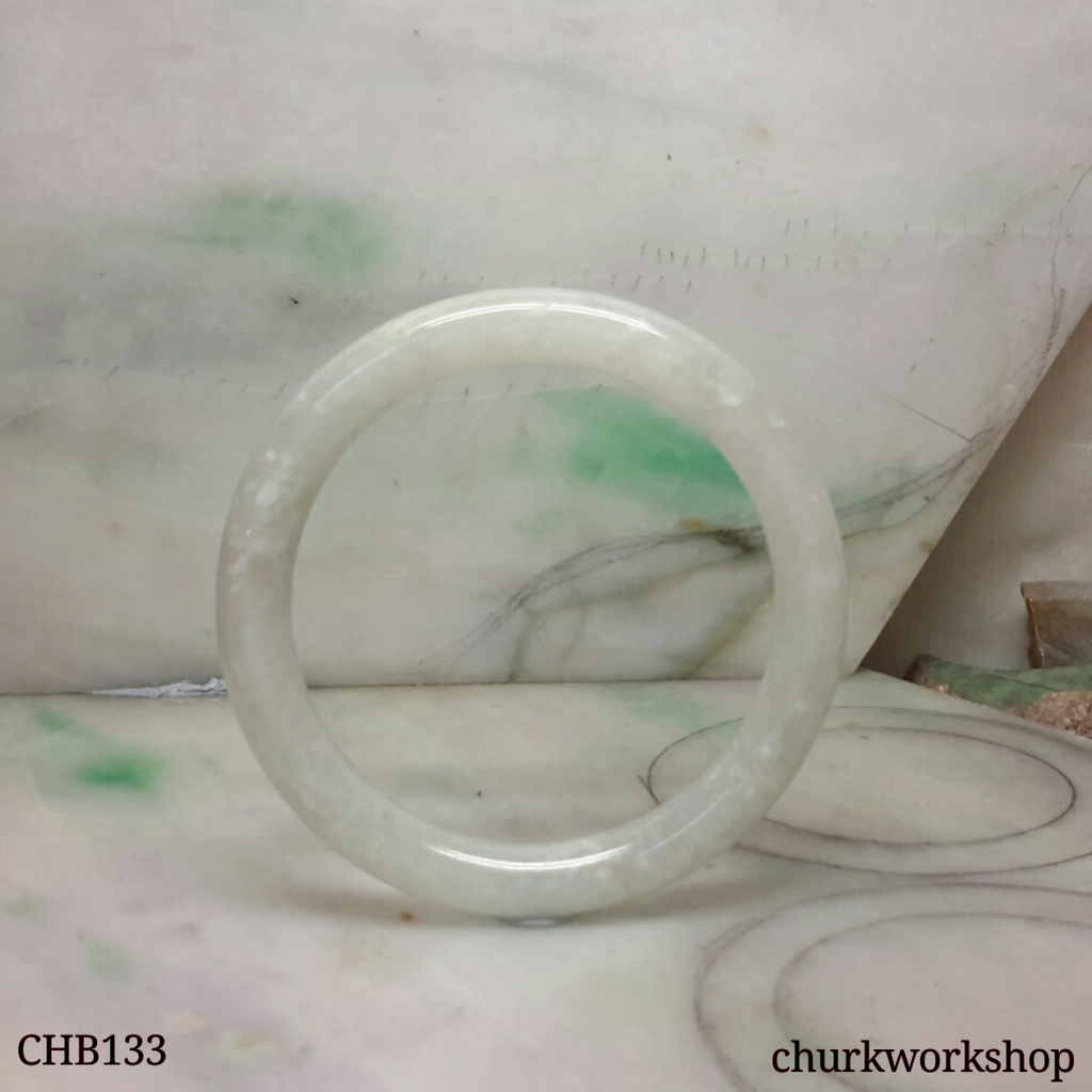 white jade bangle