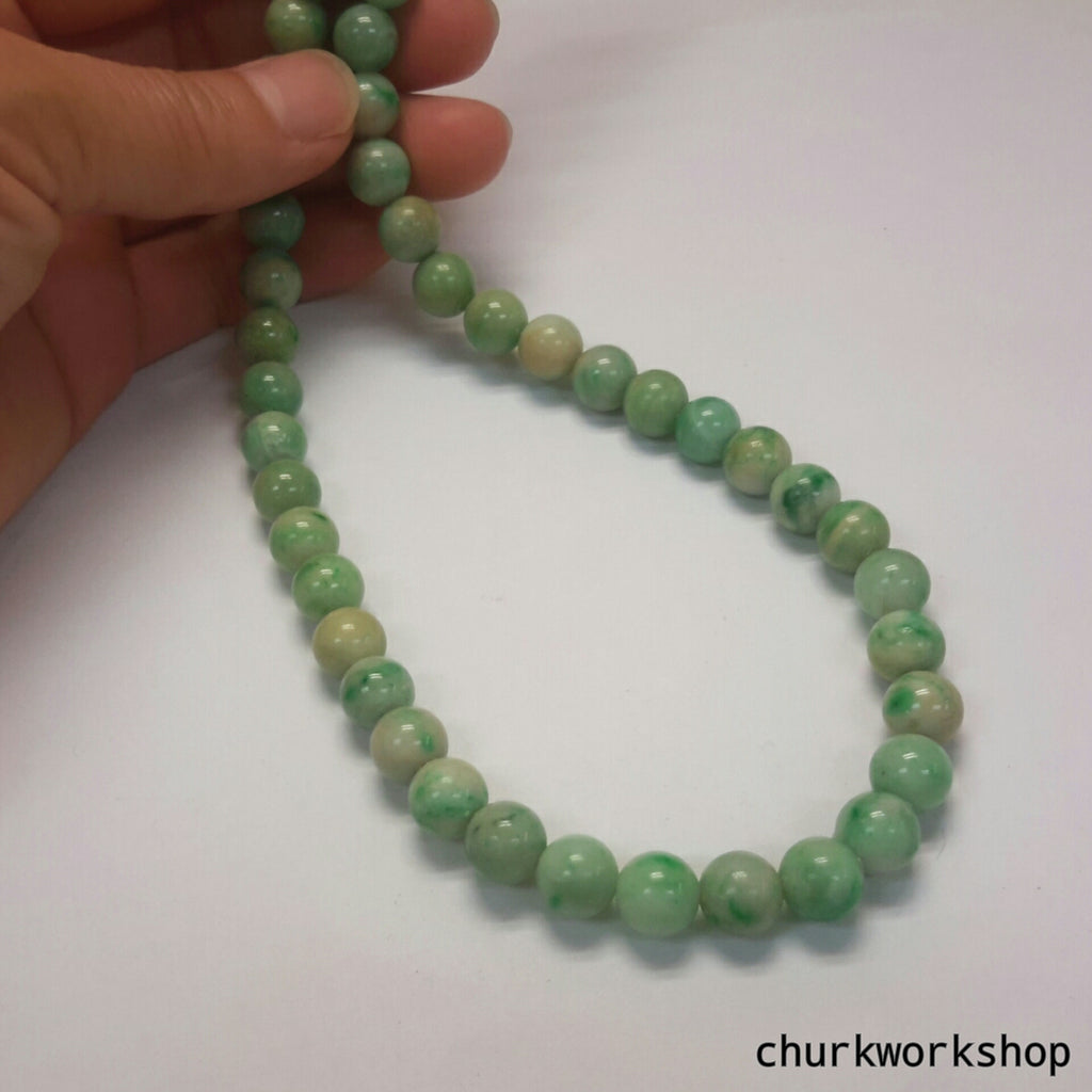 jade bead necklace