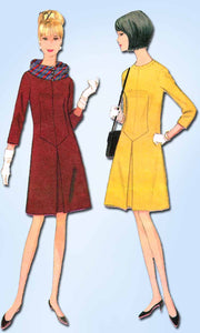 mccalls parnis mollie 1960s sewing designer pattern dress sz