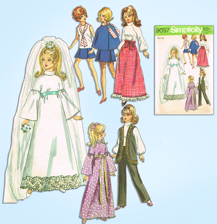 vintage barbie clothes 1970s