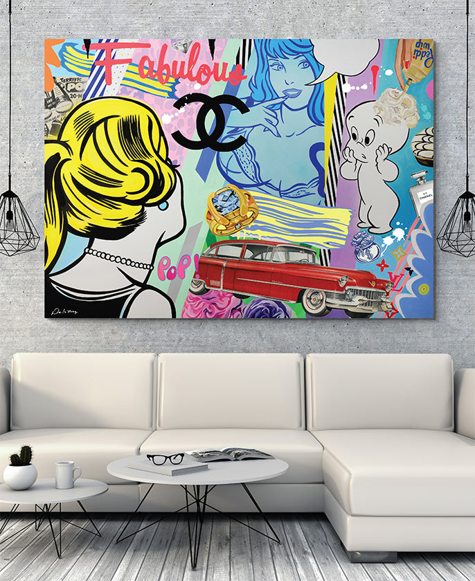 king of pop art nelson de la nuez monopoly art vue luxury interior design magazine celebrity 