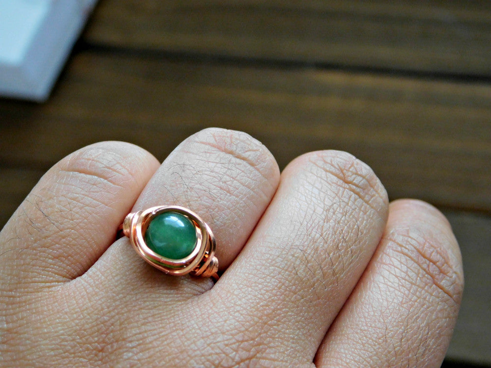 aventurine ring