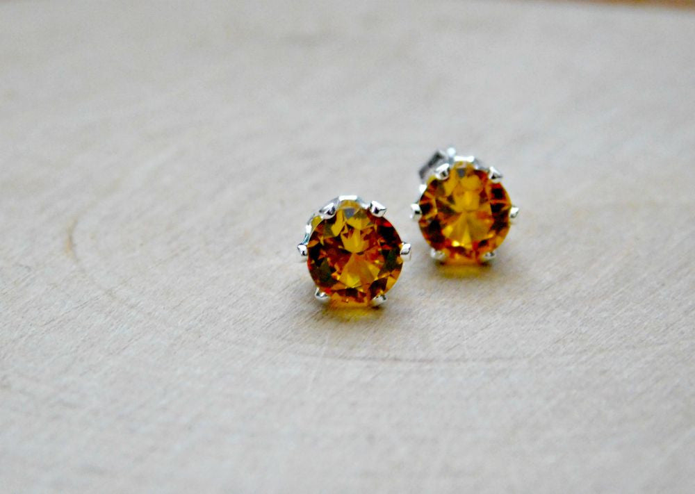 topaz earrings