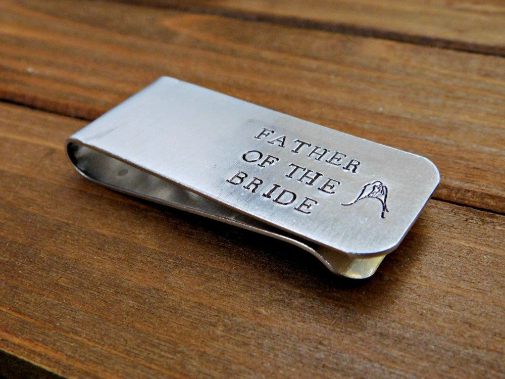 father of the bride money clip