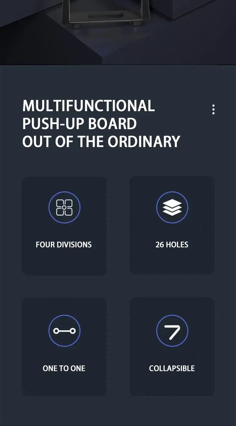 Push Up Training Board Portable Multifunctional Home Gym - Image 11