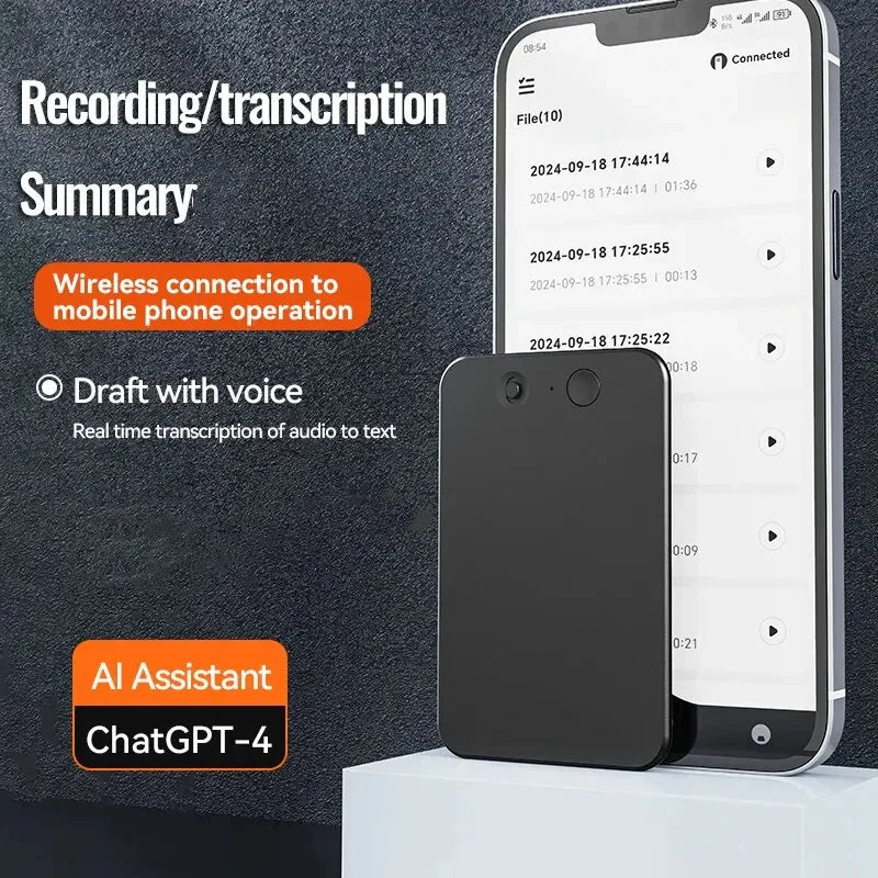 AI Voice Recorder With Real Time Transcribe 58 Languages - Image 2