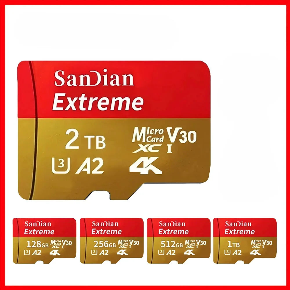 1TB MicroSD Card UHS I Class 10 High Speed Storage