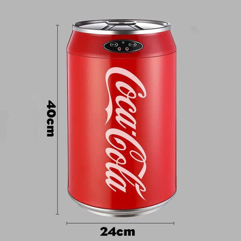 Automatic Induction Trash Can Round Kitchen Bin 24x40cm - Image 2