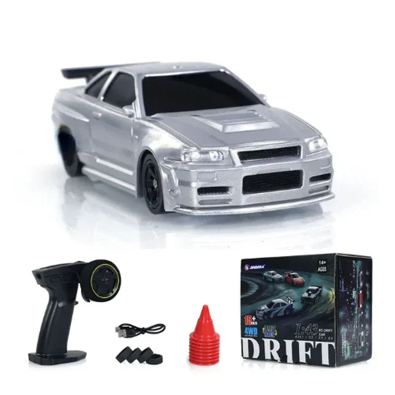 High-Speed 2.4G RC Drift Car - 4WD Remote Control Mini Racing Toy for Boys, Gift Idea - Image 6