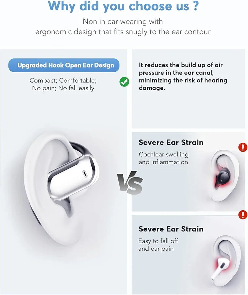 AI Translating Earbuds Wireless Translator Headphones 60H - Image 11