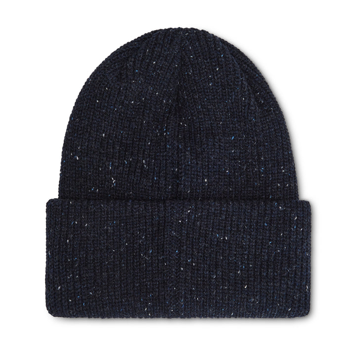 Recycled Cotton Melange 1X1 Rib Beanie – Druthers NYC | 