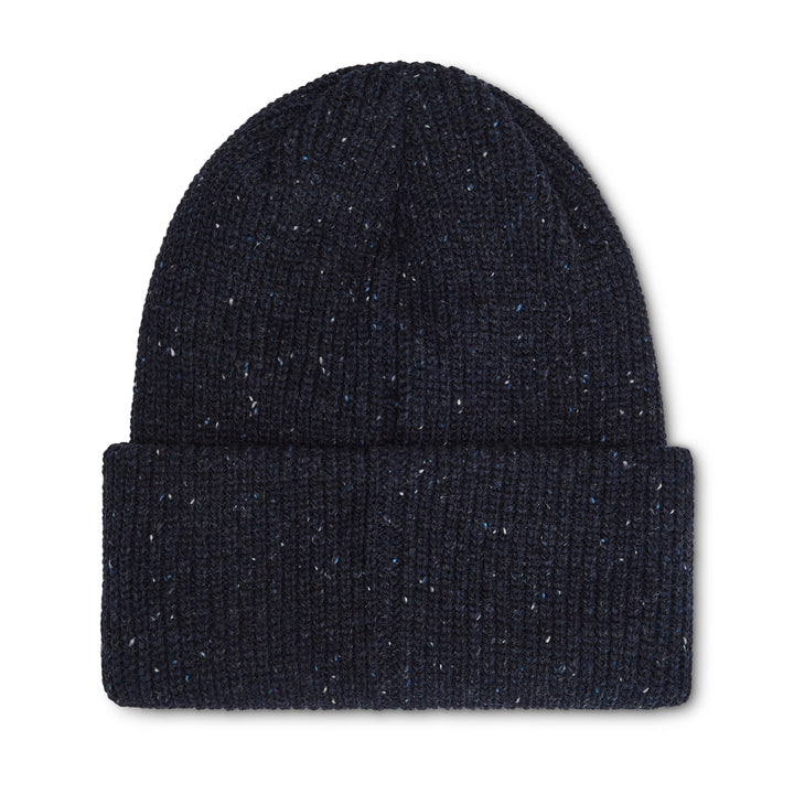 Recycled Cotton Melange 1X1 Rib Beanie – Druthers NYC