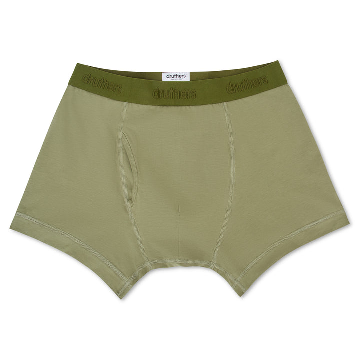 Classic underwear in organic stretch cotton - Military Green