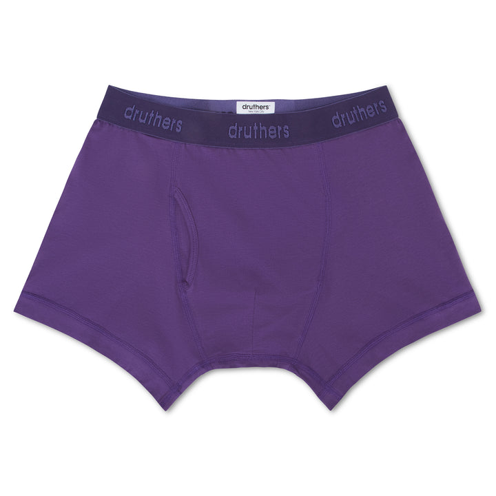 A-dam Boys Boxer briefs with purple tigers from GOTS organic cotton