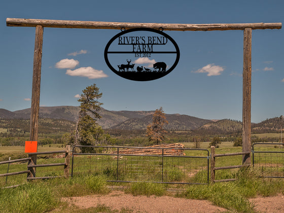 Metal Signs – Tagged custom metal sign – The Kean Farm