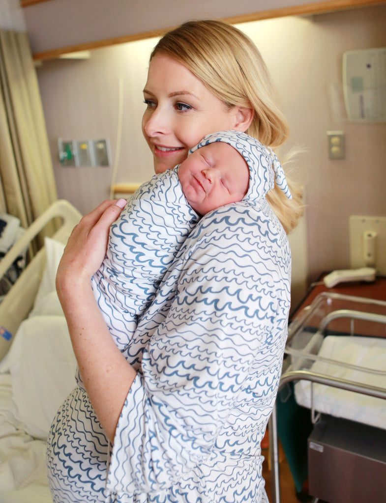 matching mom and baby robe