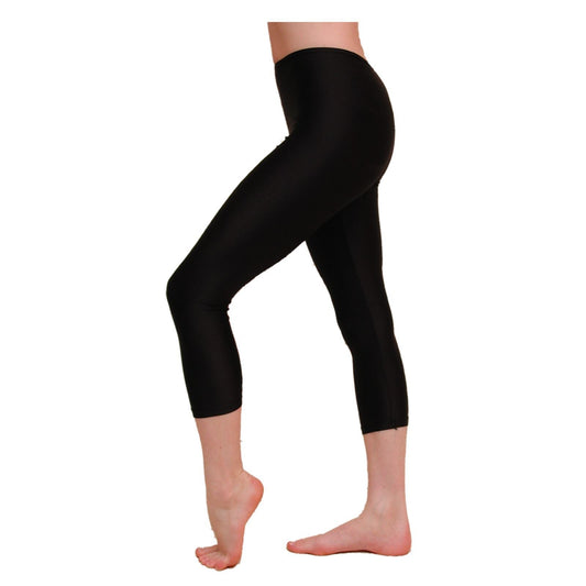 SALE - CCAPRI - COTTON LYCRA CAPRI LEGGINGS/TIGHTS - NAVY