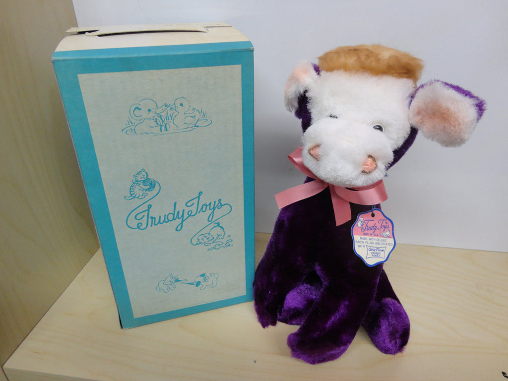 purple cow plush