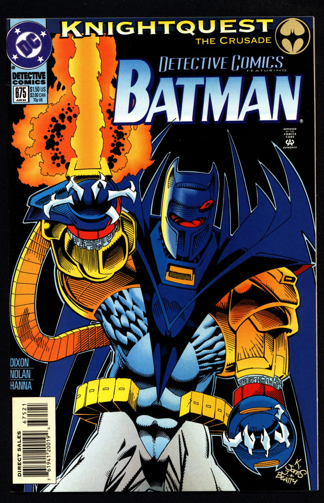 DC Comics Batman DETECTIVE COMICS #675 Midnight Duel Knightquest The C –  NEET STUFF