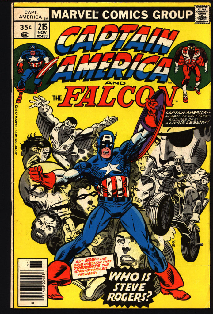 first captain america falcon comic cover