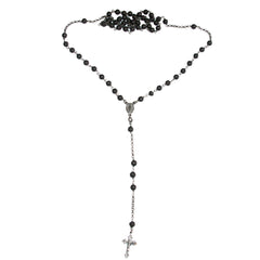 mariasalvador.it men rosary beads necklace rosario da uomo in argento