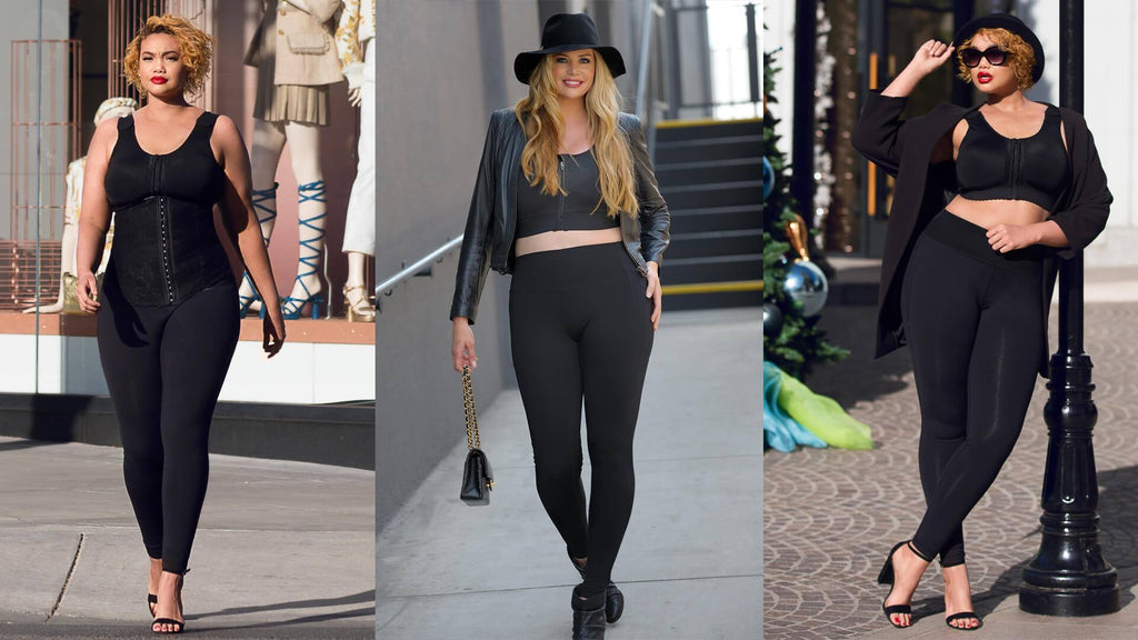 Leggings for Women with Curvy Hips and Small Waist. Diva's Curves New
