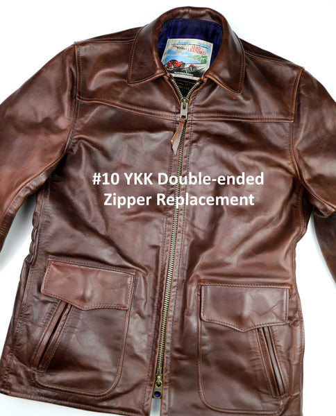 Zipper Replacement In Jacket – JT Leather Crafter