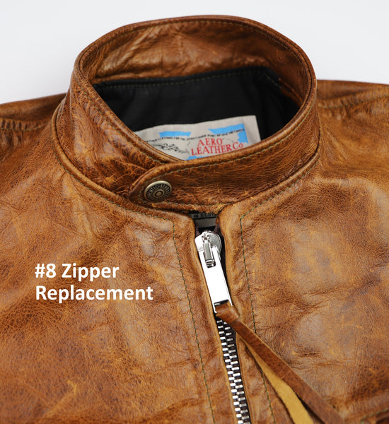 Repair A Leather Jacket Zipper 