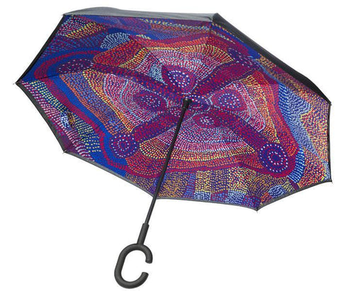 reverse folding inverted umbrellas