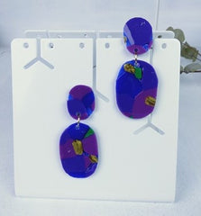 upcycled earrings
