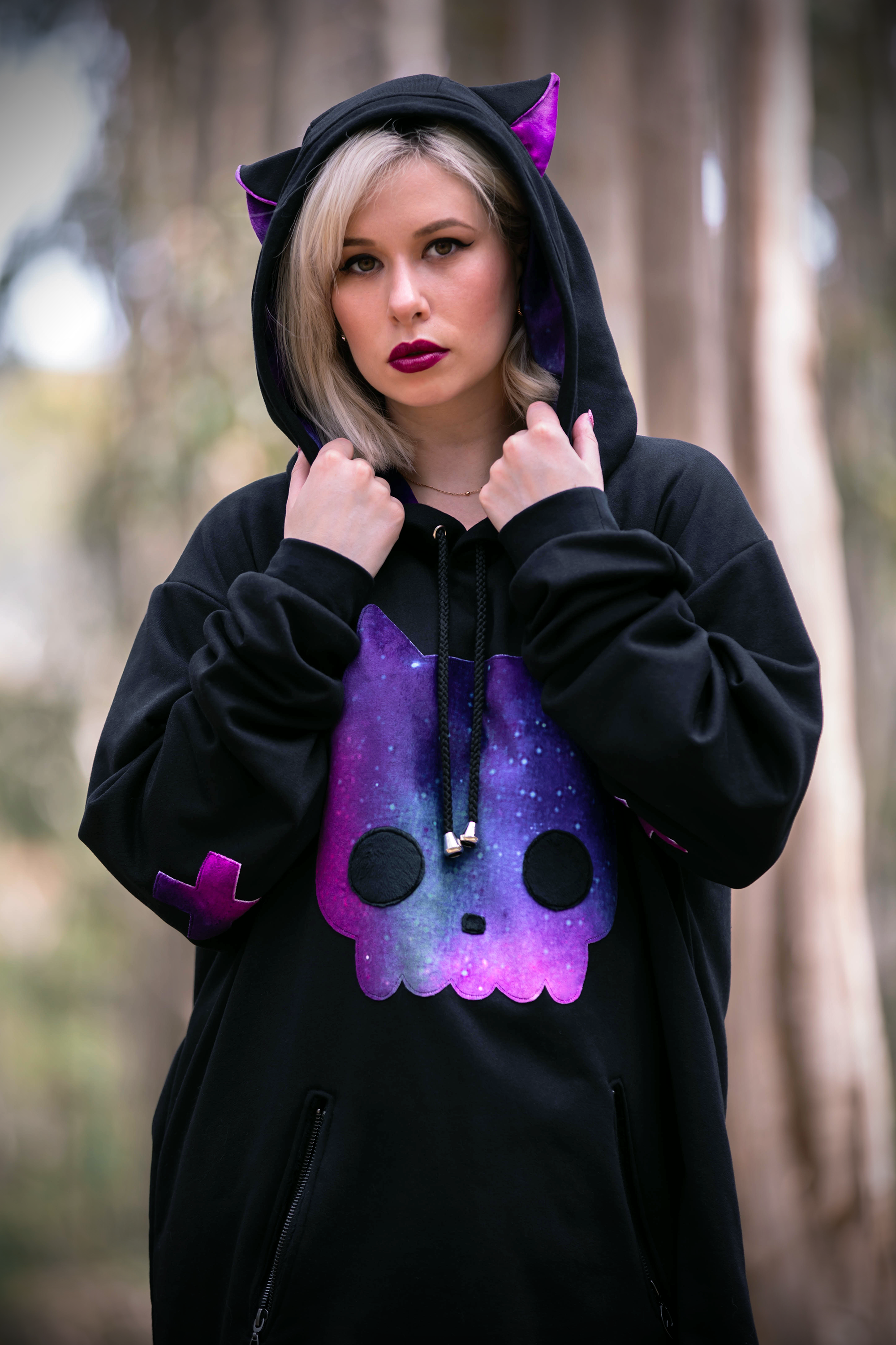 galaxy fox hoodie