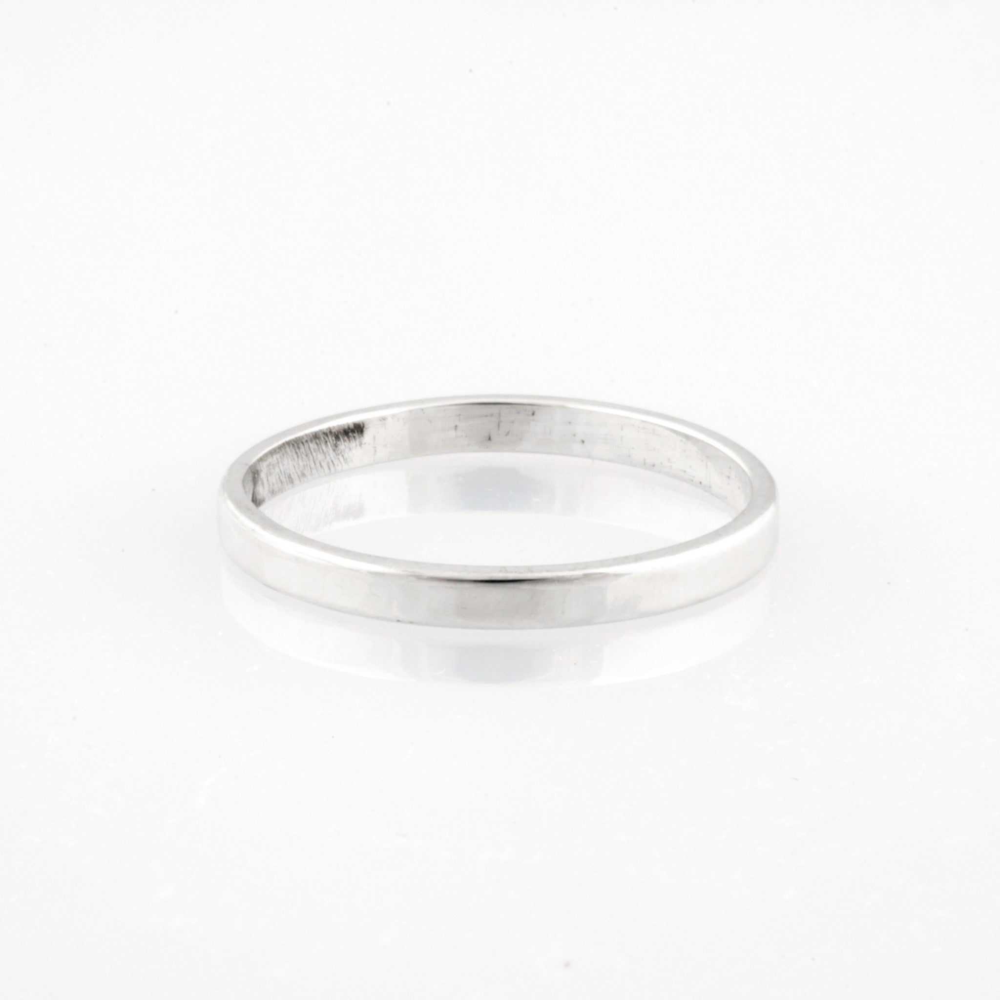 plain silver rings for women