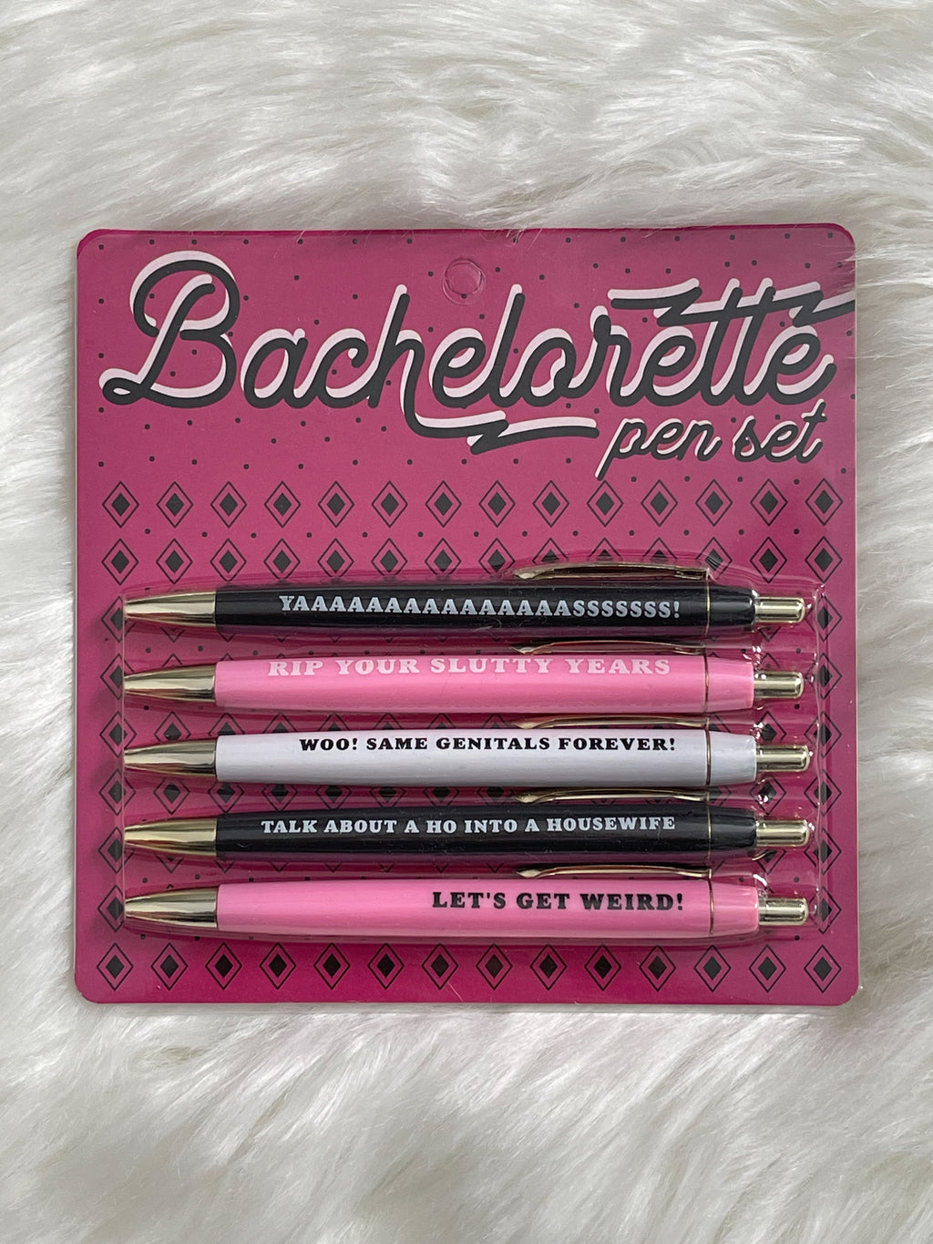 Motivational Badass Babes Pen Set