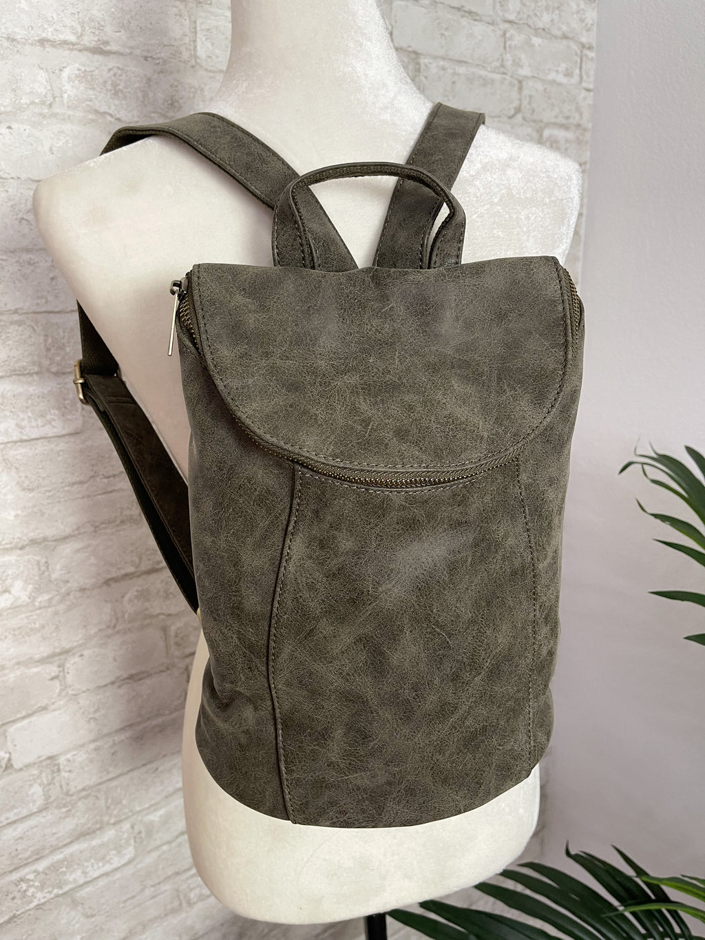 pebbled leather crossbody bag