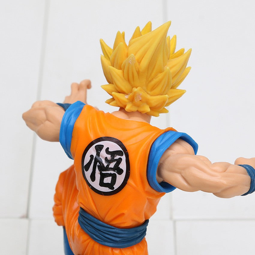 DBZ Son Goku Super Saiyan 2 Rigid Yellow Hair Transformation Action Fi — Saiyan Stuff
