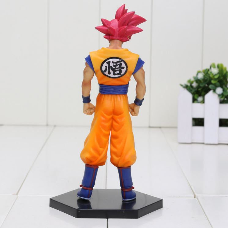 Dbz Son Goku Super Saiyan God Transformation Collectible
