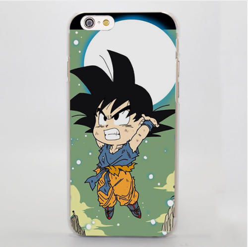 Dragon Ball Goku Spirit Bomb Chibi Fan Art Cute Design iPhone 4 5 6 7 ...