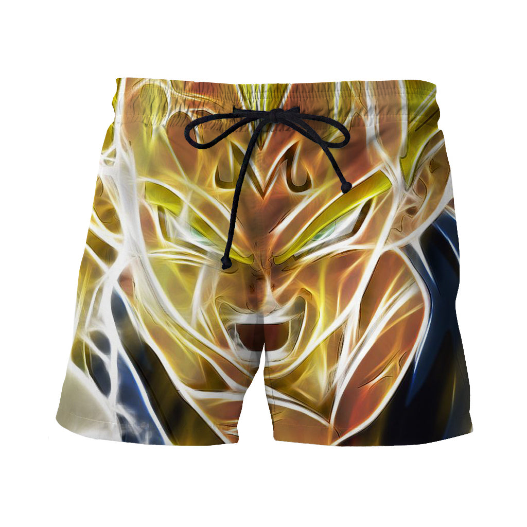 Dragon Ball Z - Super Saiyan Majin Vegeta 3D Swim Trunks Shorts ...
