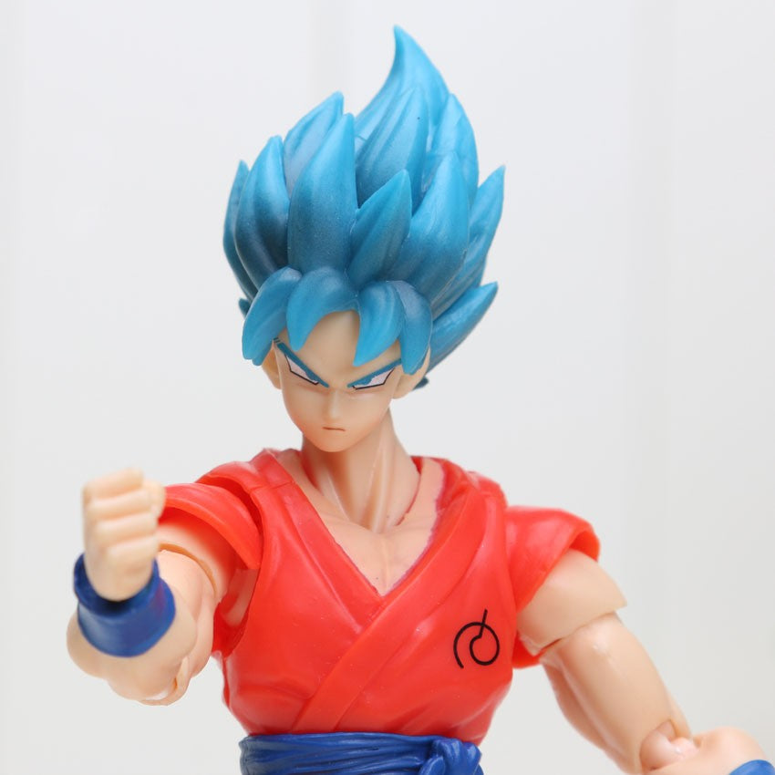 Figure Goku Super Sayajin em Resina PVC - Axel Colecionaveis