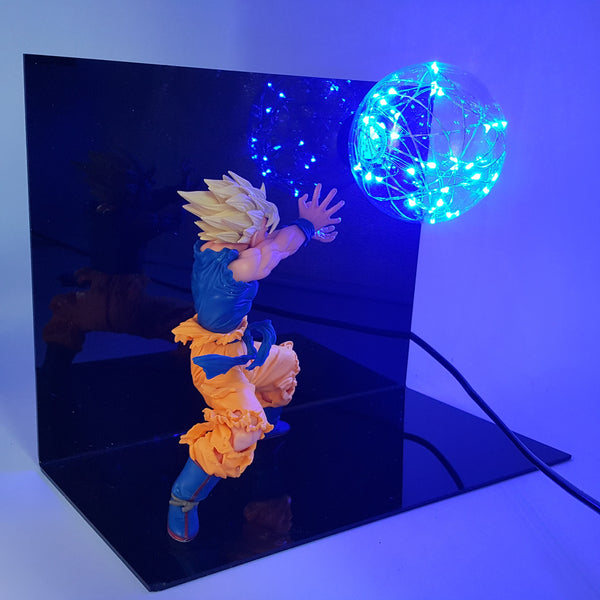 Descargar archivo STL gratis Lampara led Goku Kamehameha Lamp Dragon ball  🔦・Modelo para la impresora 3D・Cults