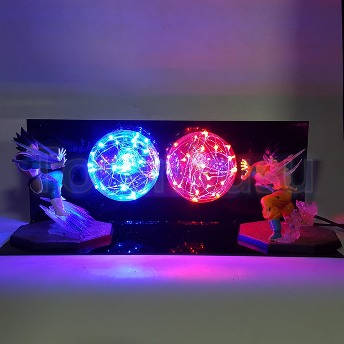 Goku Kamehameha Wave Vegeta Final Flash Ball DIY 3D LED