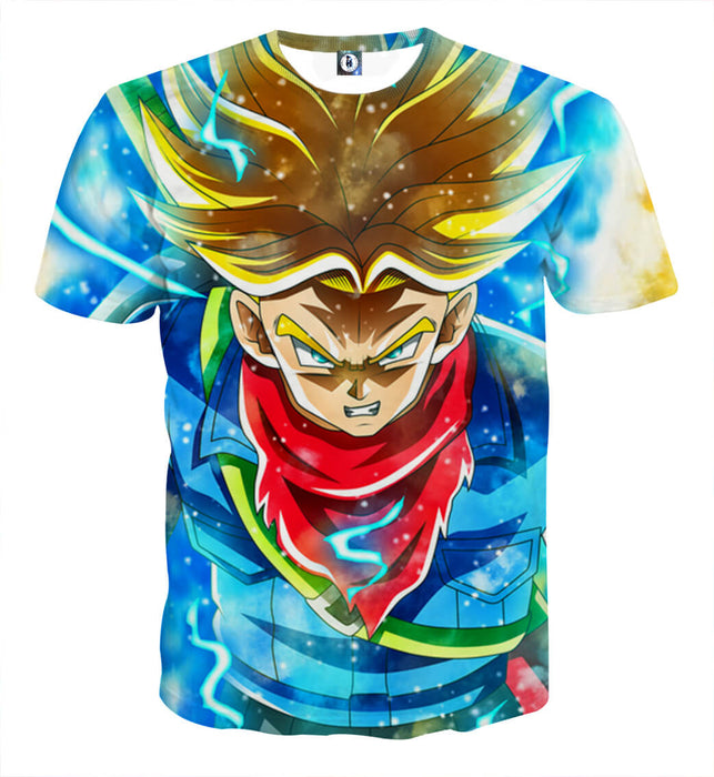 Dragon Ball Super Future Trunks Super Saiyan God Epic T Shirt