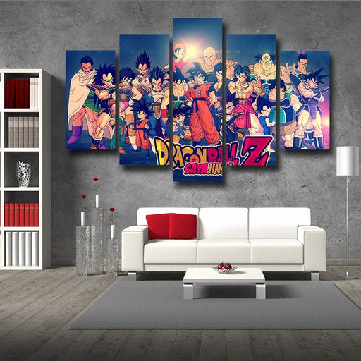 Dragon Ball Super Dbz Posters Art Decor Canvas Prints