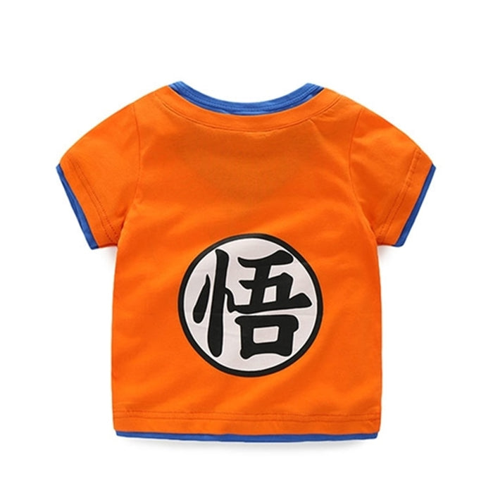 Dragon Ball Z Son Goku's Kanji Symbol Cosplay Kids T-Shirt ...