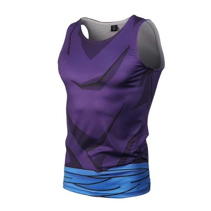 Teen Gohan Gym Workout 3d Compression Cool Tank Top