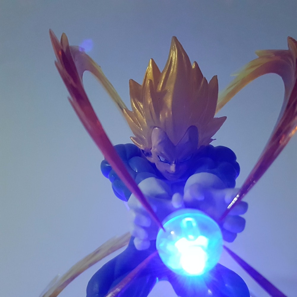 DBZ Vegeta Super Galick Gun Flash Ball DIY 3D LED Light