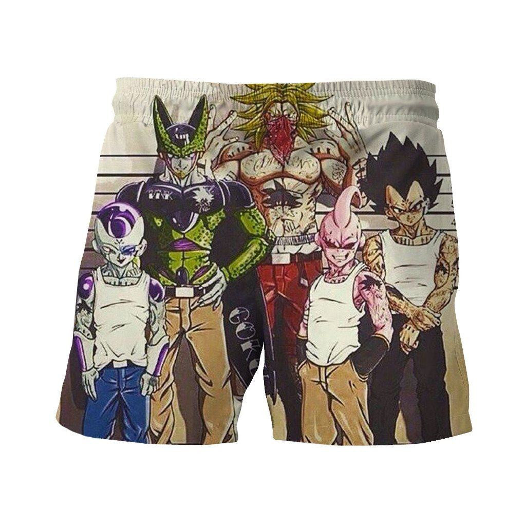 Usual Suspects Dragon Ball Z Villains Wanted Vintage 3D ...