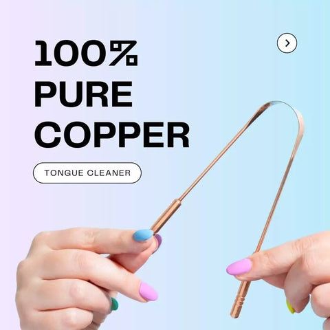 copper tongue cleaner