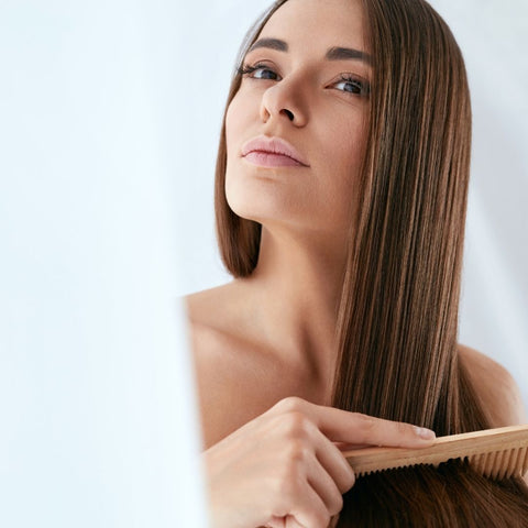 Oil pulling for strong beautiful hair